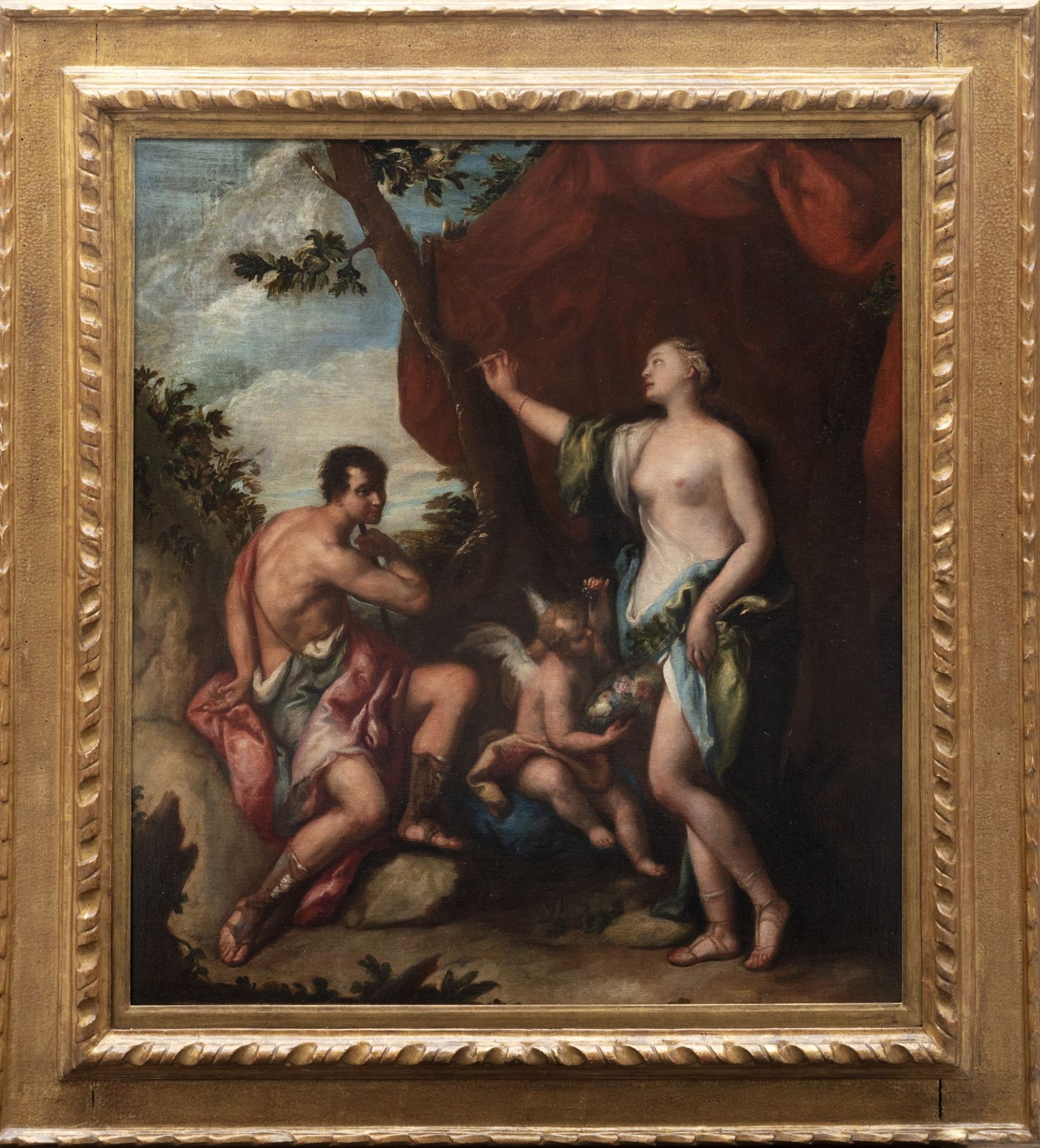 Scuola emiliana, secolo XVII - Angelica and Medoro - Bild 3 aus 3
