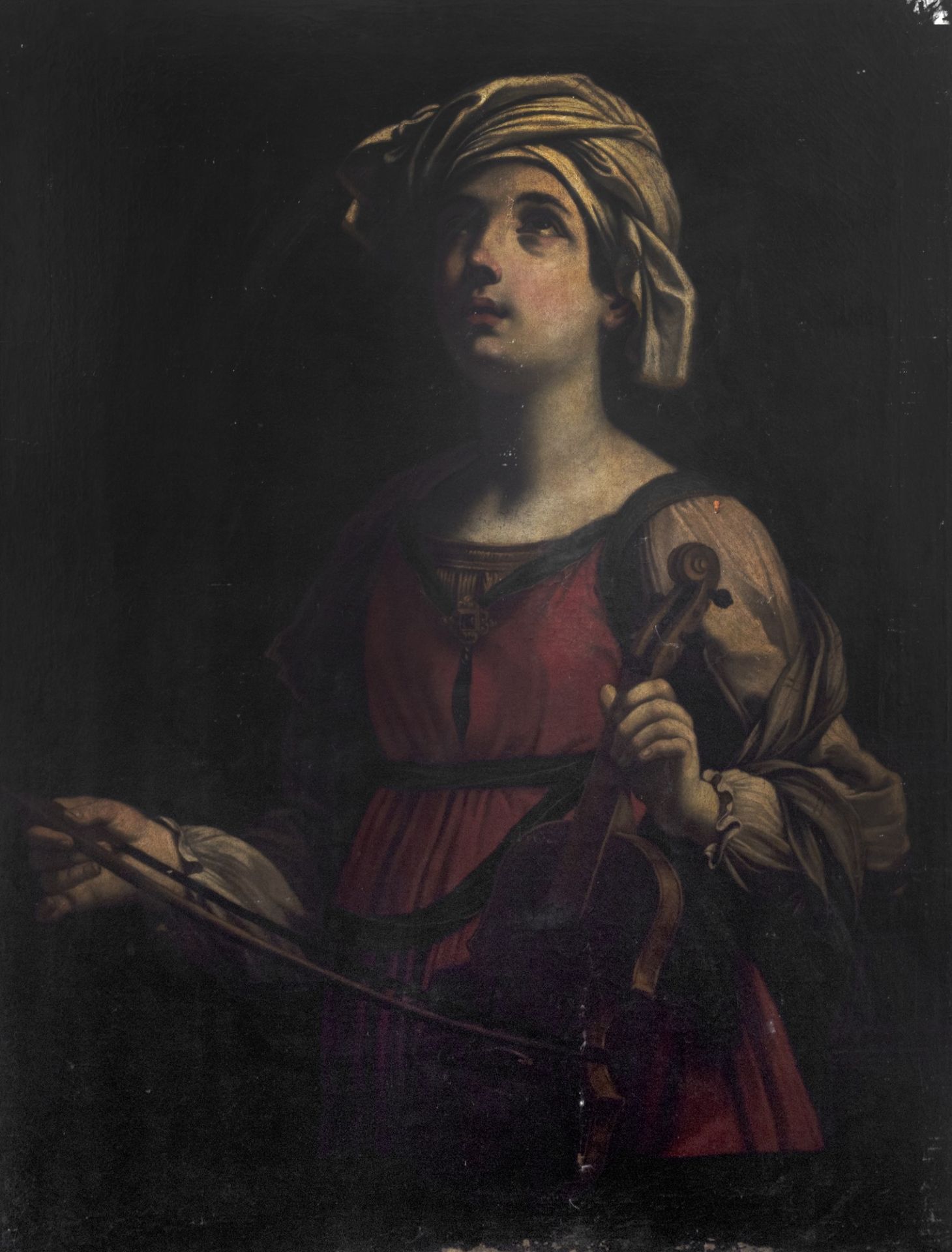 Scuola emiliana, secolo XVII - Santa Cecilia