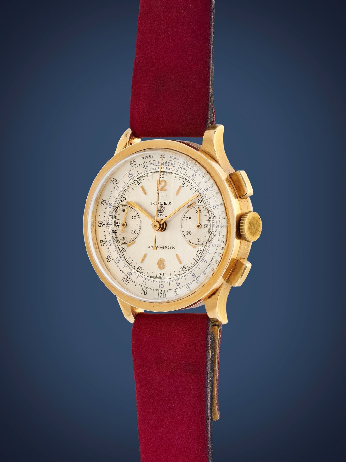 Rolex 2811 chronograph retailed by Verga, ‘30s - Image 2 of 2