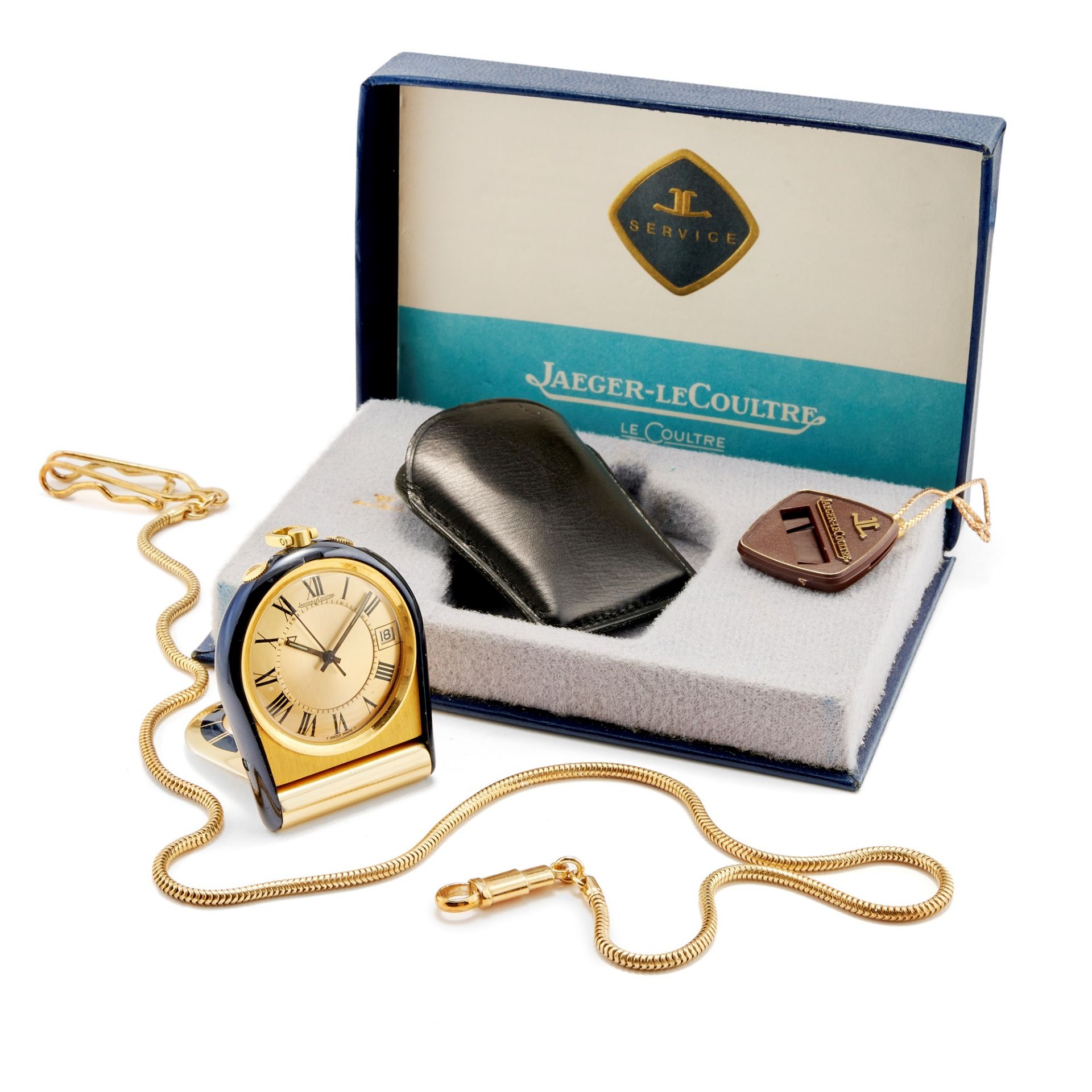 Jaeger-LeCoultre Memovox purse watch, ‘60s