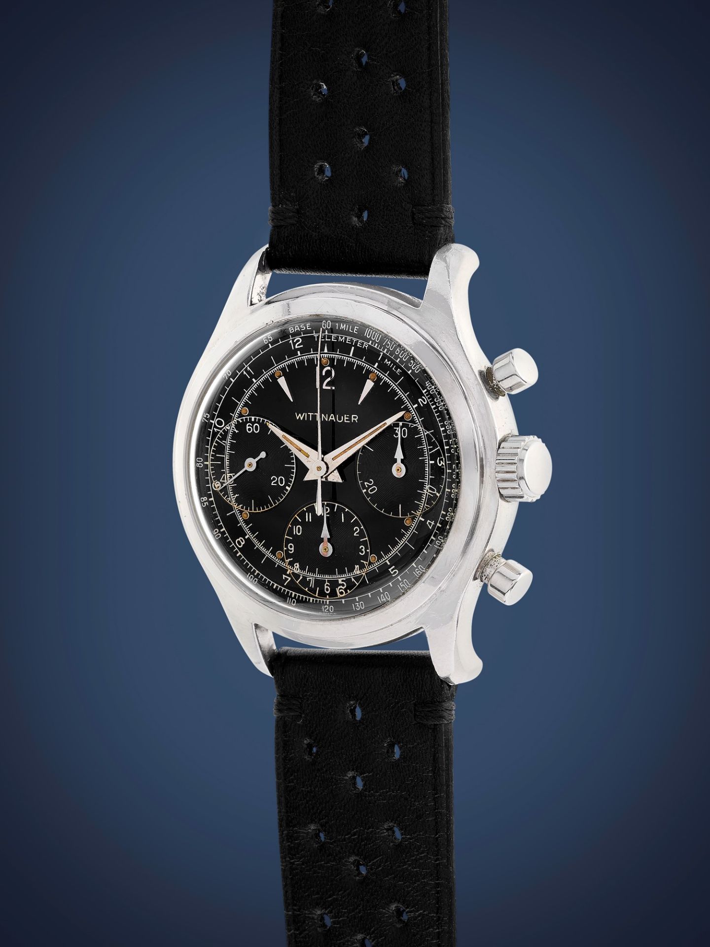 Wittnauer chronograph, ‘50s - Image 2 of 2