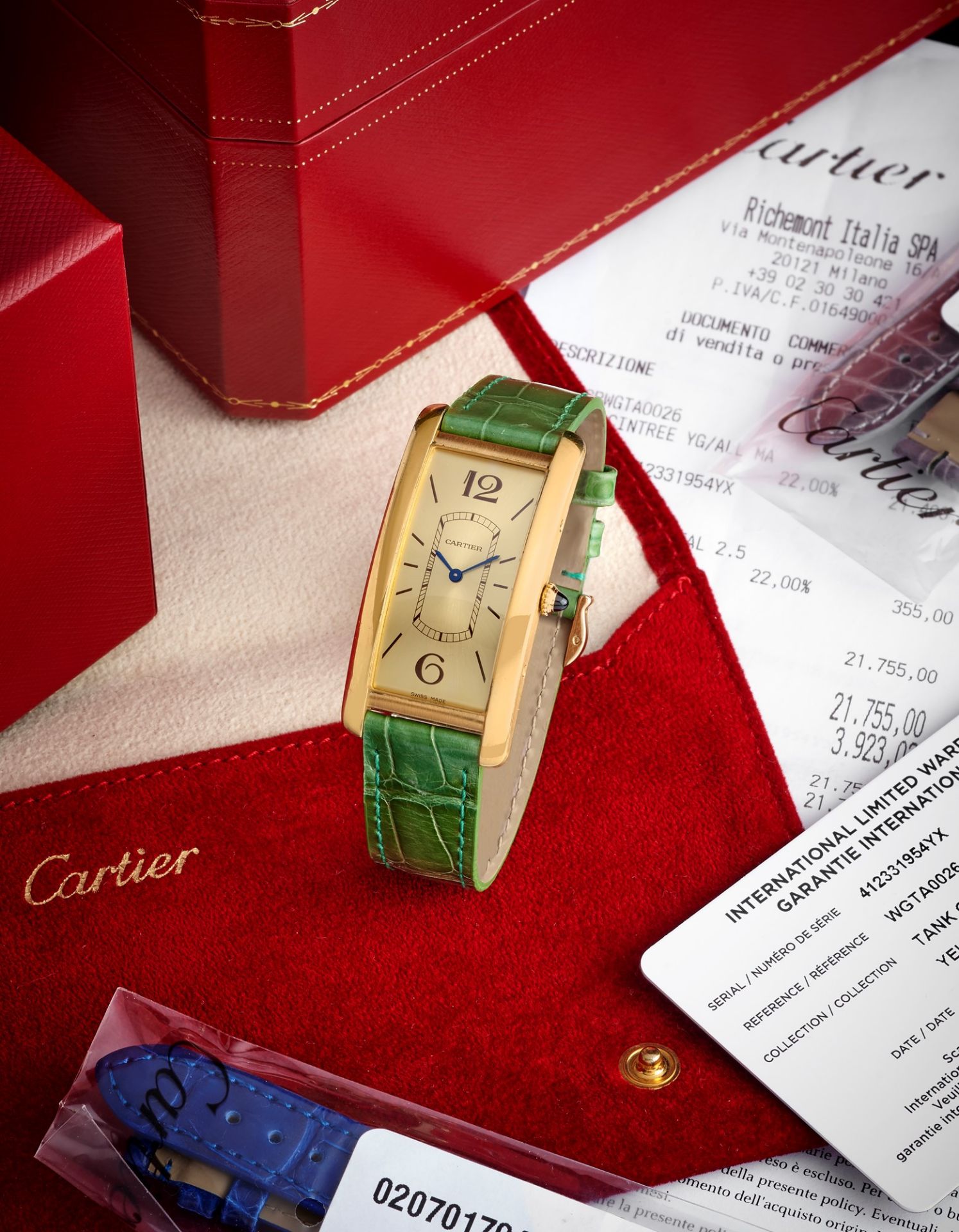 Cartier Tank Cintrée 4123, 2020s - Image 3 of 3