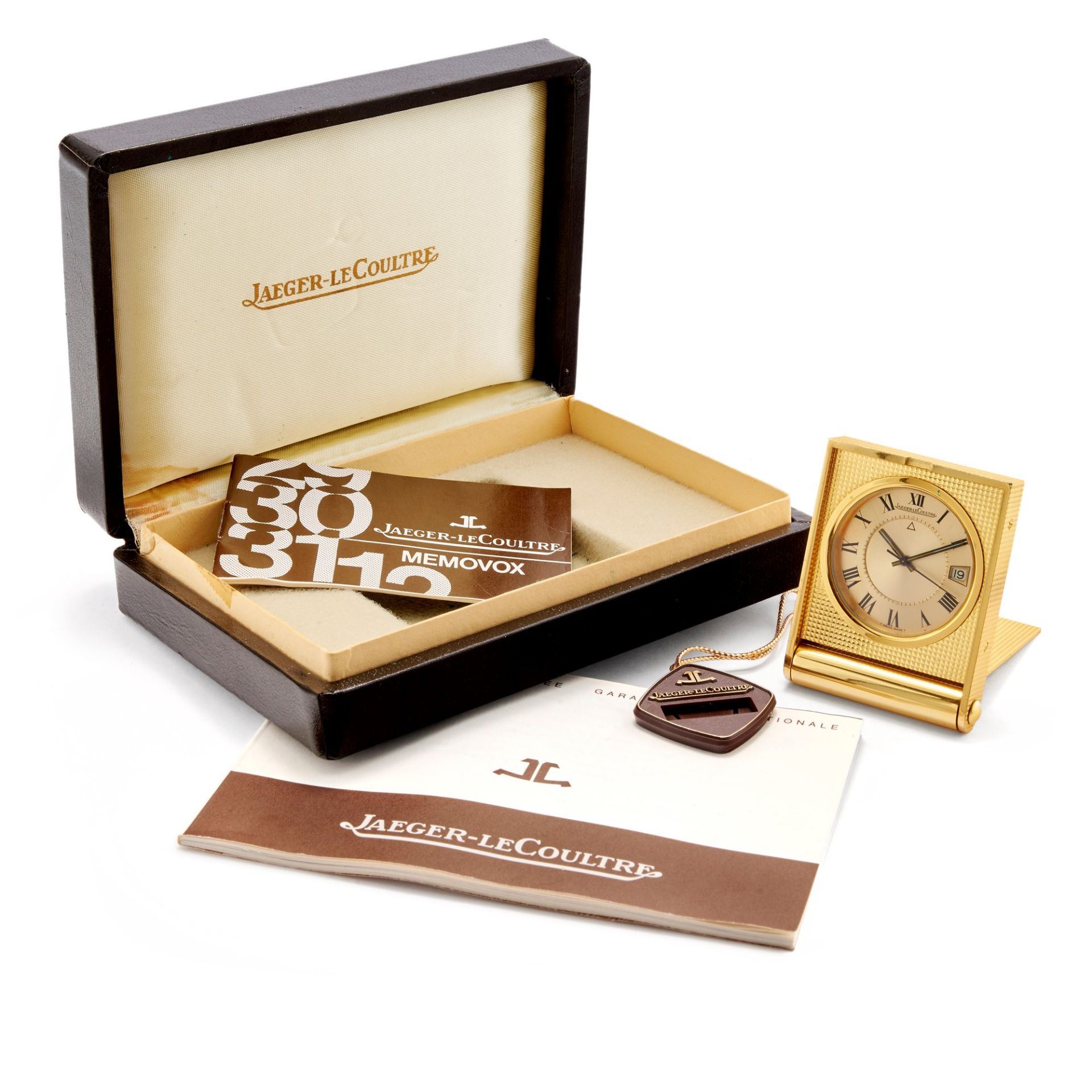 Jaeger-LeCoultre Memovox purse watch, ‘60s