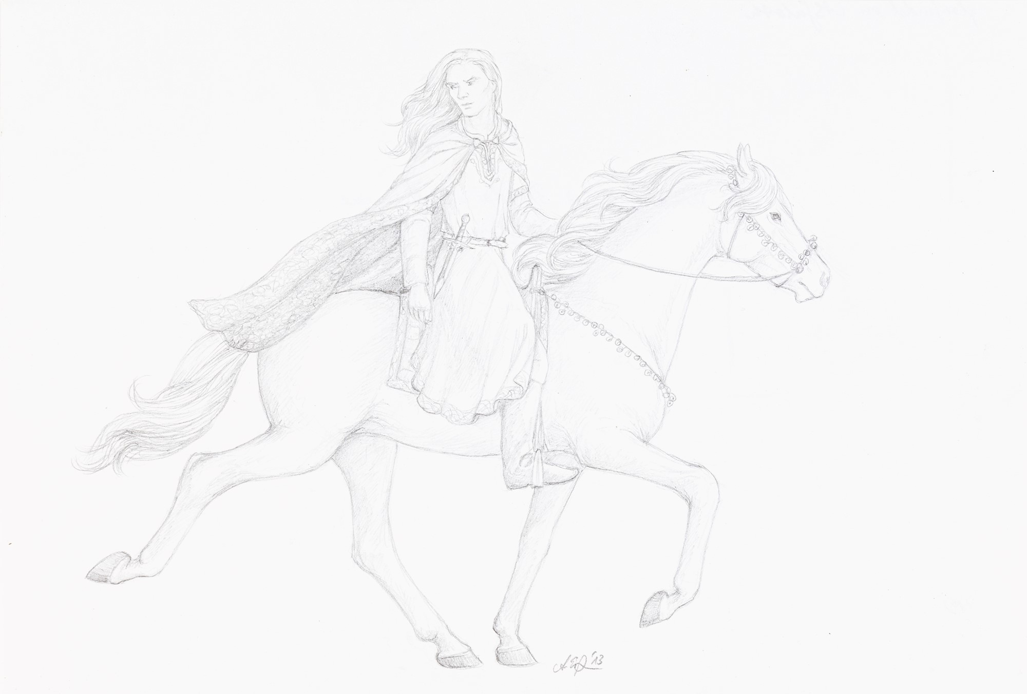 Anke Eissmann - Glorfindel from Gondolin, 2013