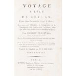 Viaggi - Sri Lanka - Percival, Robert - Voyage to the Ile de Ceylan fait dans lles années 1797 à 180
