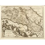 Cartografia - Lazio - Campania - Sannio - Aa, Peter van der - Latium Campania et Samnium cum forum c