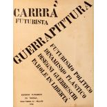 Futurismo - Carrà, Carlo Dalmazzo - political futurism. plastic dynamism. War designs. Free words.