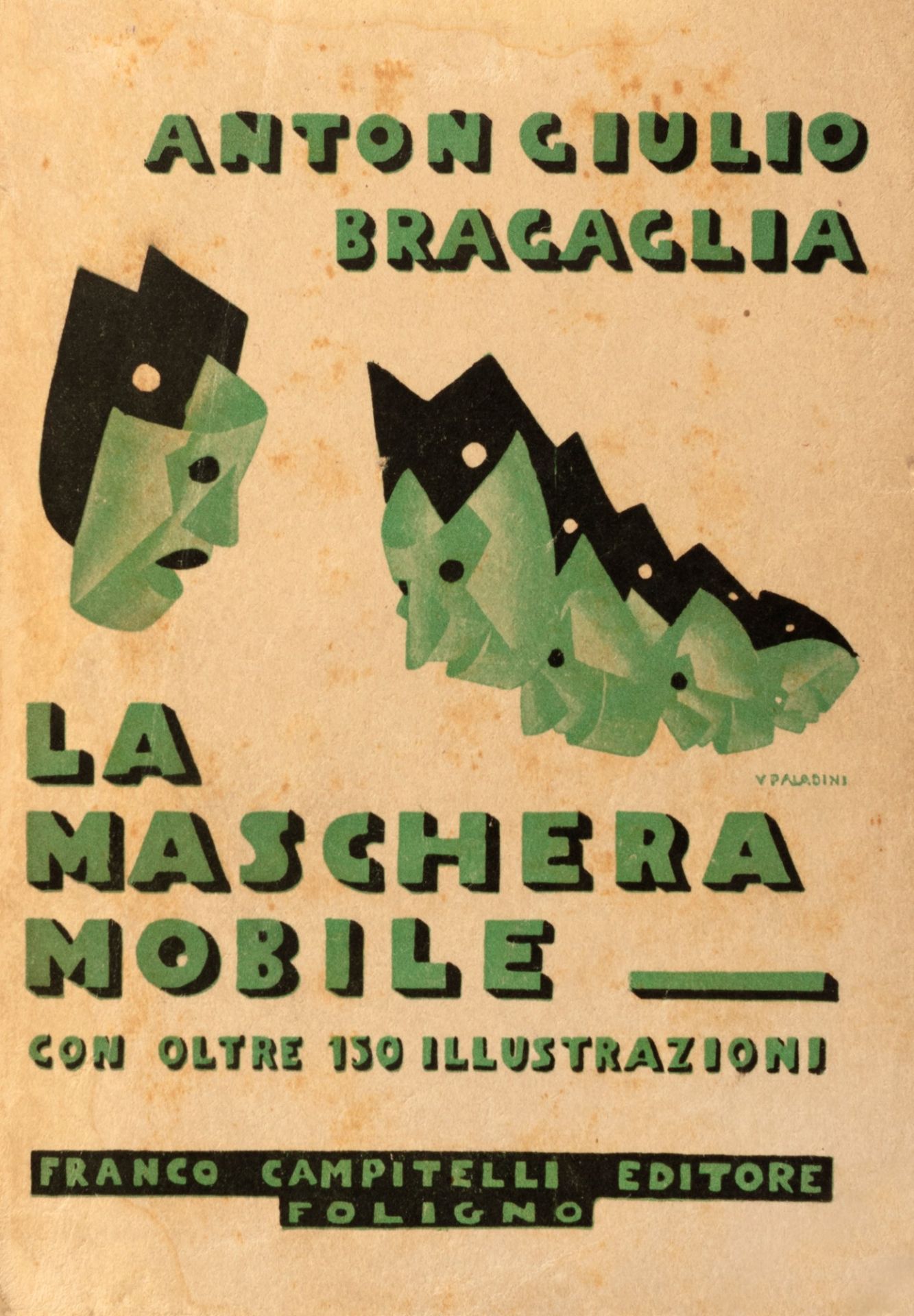 Futurismo - Bragaglia, Anton Giulio - The moving mask