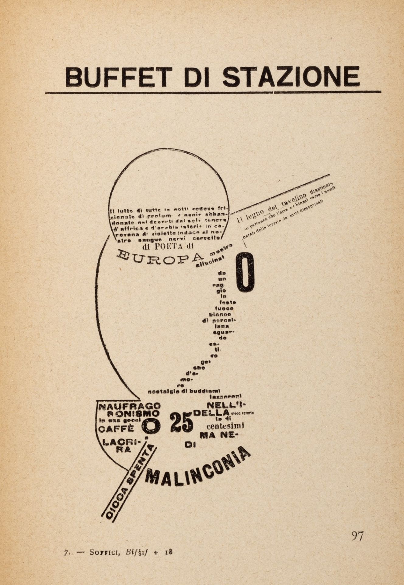 Futurismo - Soffici, Ardengo - Bif§zf + 18. Simultaneity and lyrical chemistries. New enlarged editi