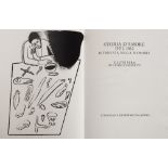 Libro d'artista - Paladino, Mimmo - A love story of 1812 found in memory and other verses. Lithograp