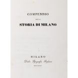 Milano - Cavazzi della Somaglia, Luca - Compendium of the history of Milan