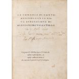 Alighieri, Dante - Dante Aligieri's comedy with the new exhibition by Alessandro Vellutello