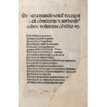 Sacrobosco, Giovanni de - Sphera mundi noviter recognita cum commentarijs & authoribus in hoc volumi