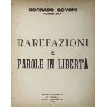 Futurismo - Govoni, Corrado - Rarefactions and Words in Freedom