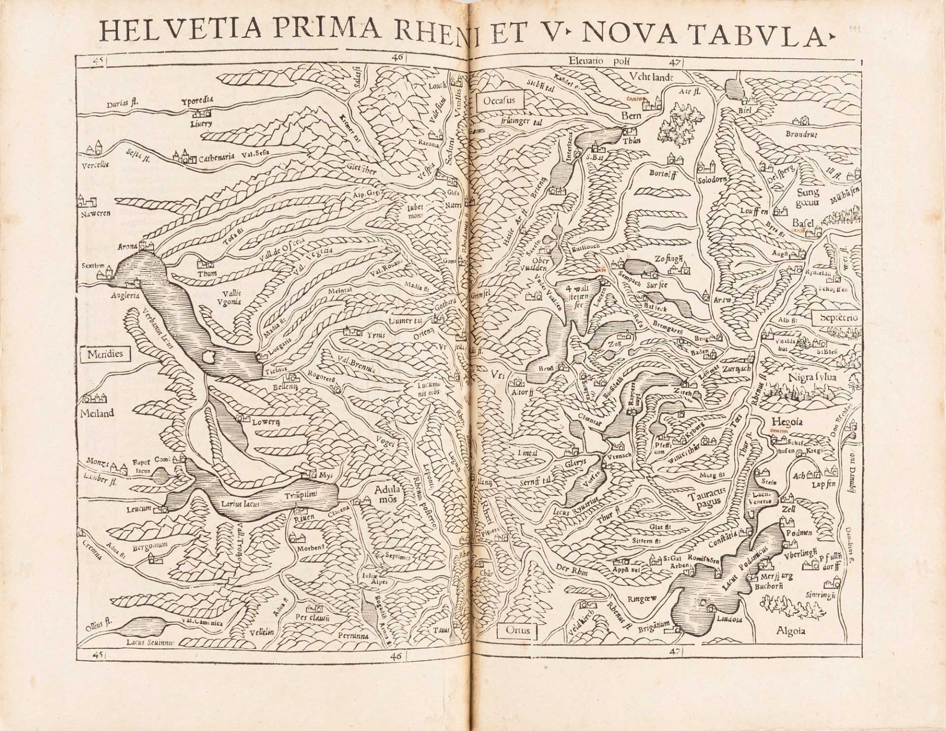 Cartografia - Tolomeo, Claudio - Munster Sebastian - Geographia universalis, vetus et nova complecte - Image 2 of 2