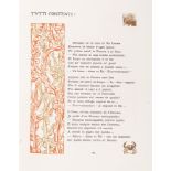 Libro d'artista - Trilussa [Carlo Alberto Salustri] - Fables of Trilussa. Drawings and friezes by Du