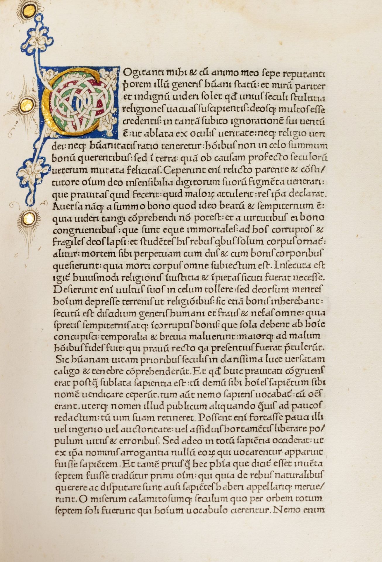 Incunabolo - Lactantius, Lucius Coelius Firmianus - Opera - Image 2 of 4