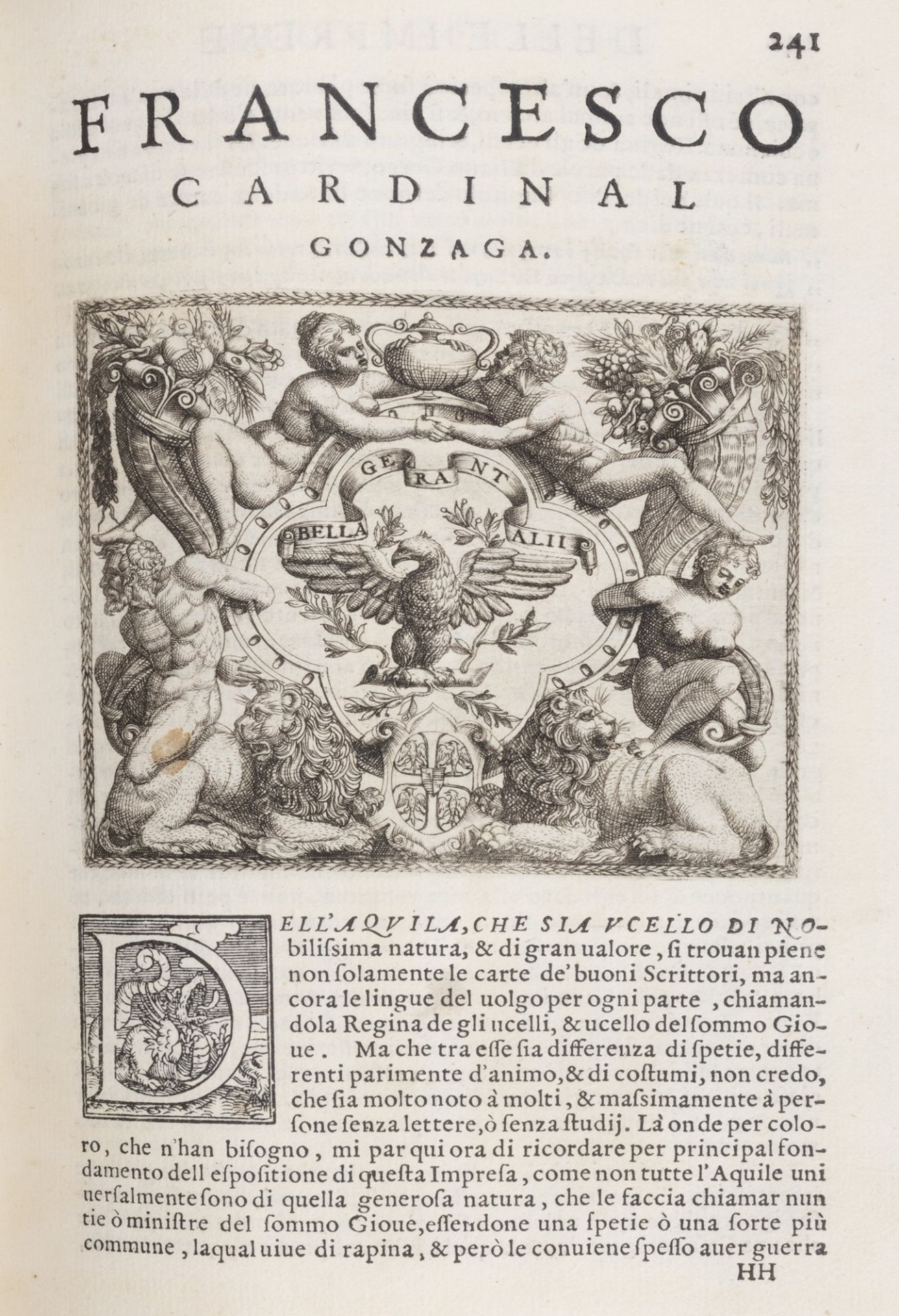 Emblemata - Ruscelli, Girolamo - Illustrious companies with exhibitions, and speeches by S.or Ieroni - Image 3 of 5
