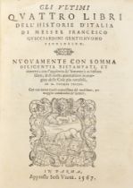 Guicciardini, Francesco - The Historia d'Italia [...] Again reprinted with great diligence, & correc