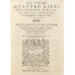 Guicciardini, Francesco - The Historia d'Italia [...] Again reprinted with great diligence, & correc