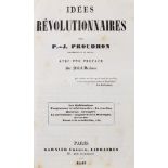 Anarchismo - Proudhon, Pierre-Joseph - Idées révolutionnaires