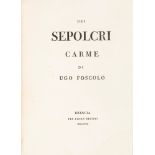 Foscolo, Ugo - Dei Sepolcri, Carme