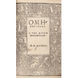 Poemi omerici - Omero - [Homerou Ilias e tes autes polyplokos anagnosis...],