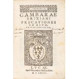 Gambara, Lorenzo - Precations ad deum