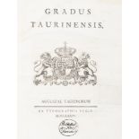 Astronomia - Piemonte - Beccaria, Giambattista - Gradus Taurinensis