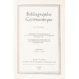 Gastronomia - Bibliografia - Vicaire, Georges - Gastronomic Bibliography