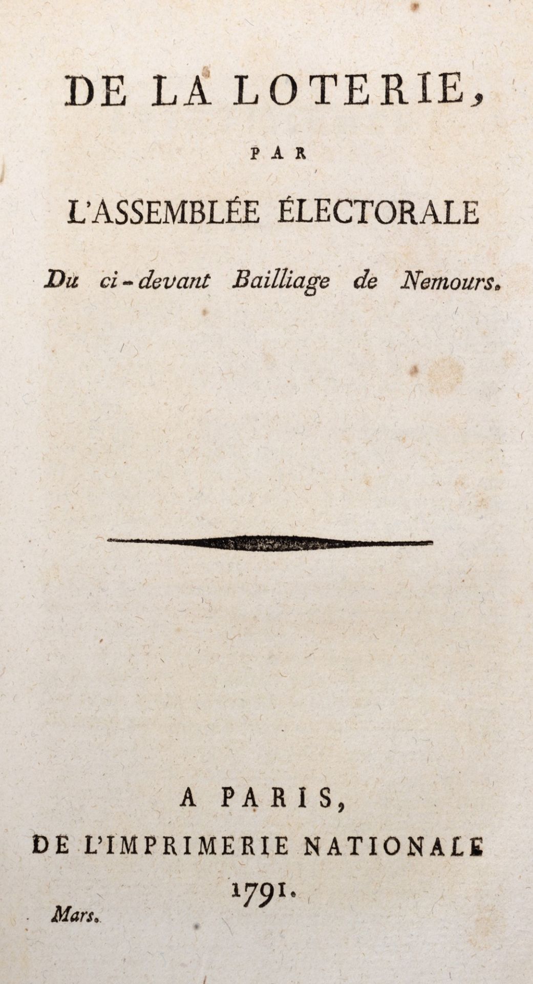 Dupont de Nemours, Pierre Samuel - Replique de M. Du Pont a M. Didelot, au sujet des droits d'Aides - Image 2 of 2