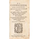 Medicina - Scuola salernitanaDe conseruanda bona valetudine, opusculum scholae Salernitanae