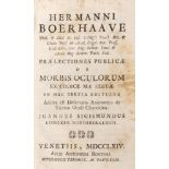 Medicina - Boerhaave, Herman - Praelectiones publicae de morbis oculorum.