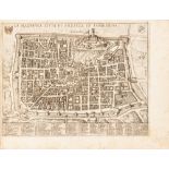 BresciaHistory and plan of the very ancient city of Brescia by the Roman Iacomo Lauro