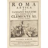Roma - Nardini, Famiano - Ancient Rome [...] to the sanctity of N.S. Clement XI
