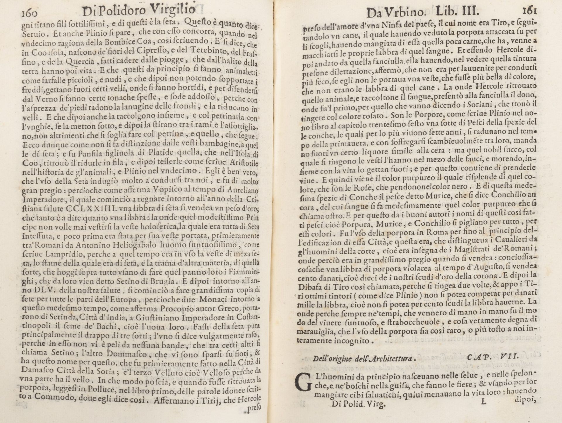 Enciclopedia dell' inventiva umana - Virgili, Polidoro - By Polidoro Virgilio da Vrbino De gli inuen - Image 2 of 2