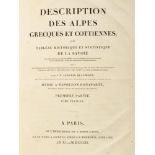 Savoia - Alpi - Beaumont, Jean-Francois Albanis - Description des Alpes grecques et cottiennes ou ta