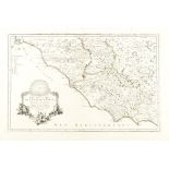 Cartografia - Lazio - Santini, Paolo - Nouvelle carte de l'etat de l'Eglise, divisée en trois seuill