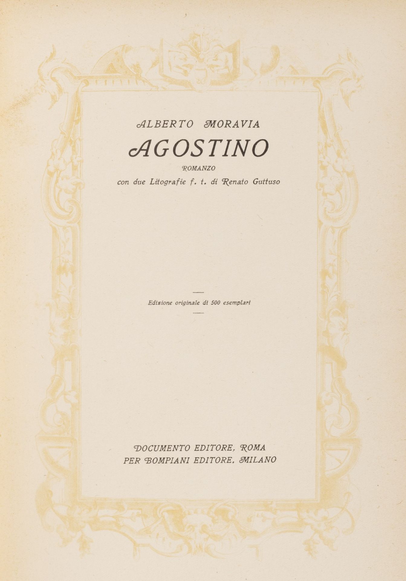 Guttuso, Renato - Moravia, Alberto - Augustine - Image 2 of 4