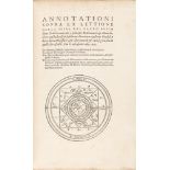 Astronomia - Mauro da Firenze - Sacrobosco, Giovanni de - Annotations above the lectern of the Spera