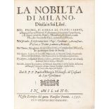 Morigia, Paolo - The nobility of Milan. Divided into six books.