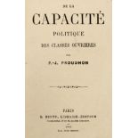Anarchismo - Proudhon, Pierre-Joseph - De la capacité politique des classes ouvrières