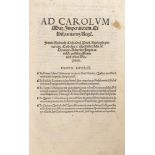 Catarino Politi - Ad Carolum Max. imperatorm. Et Hispaniarum regem. fratris Ambrosij Lath. ord. defa