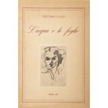 Futurismo - Calef, Vittorio - The water and the leaves. With drawings by Leonor Fini and Renato Gutt