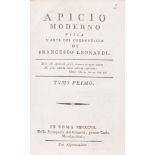 Gastronomia - Leonardi, Francesco - Modern Apicius or The art of the believer