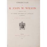 Wilson, John W. - Collection de M. John W. Wilson exposée in the gallery of the artistic and literar