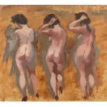 George Grosz (Berlino 1893-1959) - Three nudes, 1940
