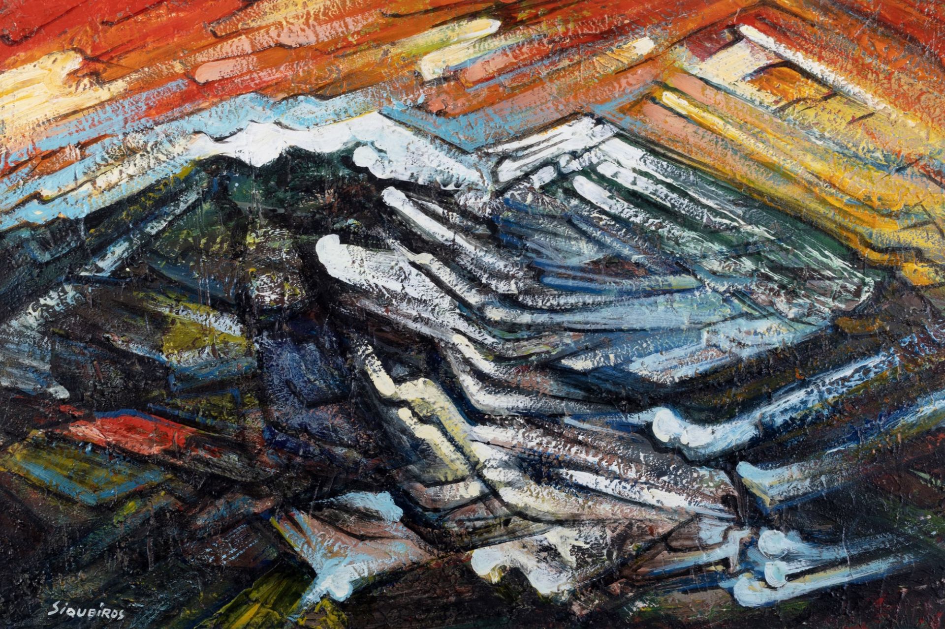 David Alfaro Siqueiros (Camargo 1896-Cuernavaca 1974) - Mountains