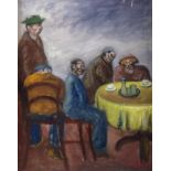 Ottone Rosai (Firenze 1895-Ivrea 1957) - Coffee scene, 1950