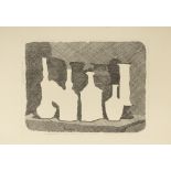 Giorgio Morandi (Bologna 1890-1964) - Still life of vases on a table, 1931